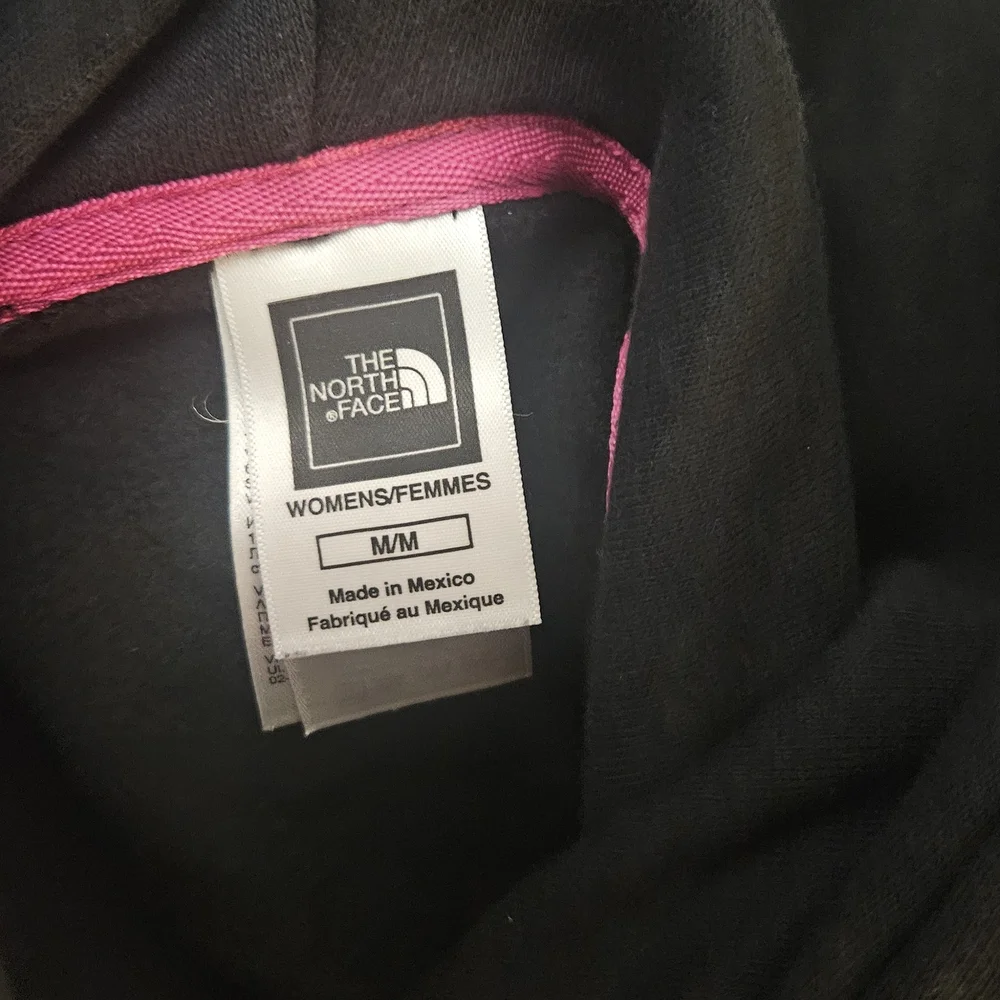 The North Face women Hoodie Pullover Sweatshirt Pockets Outdoor Size M Unisex - Picture 9 of 10